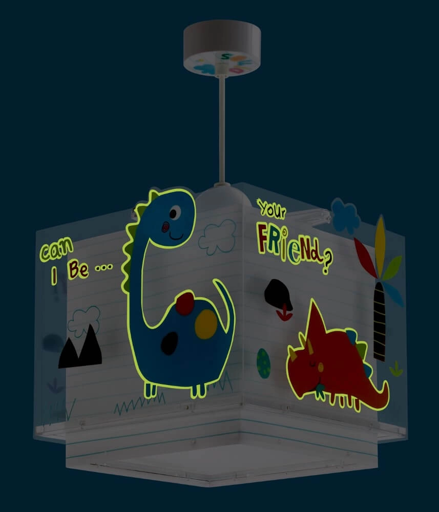 Kinderkamer hanglamp Dinos Dalber 8420406003009