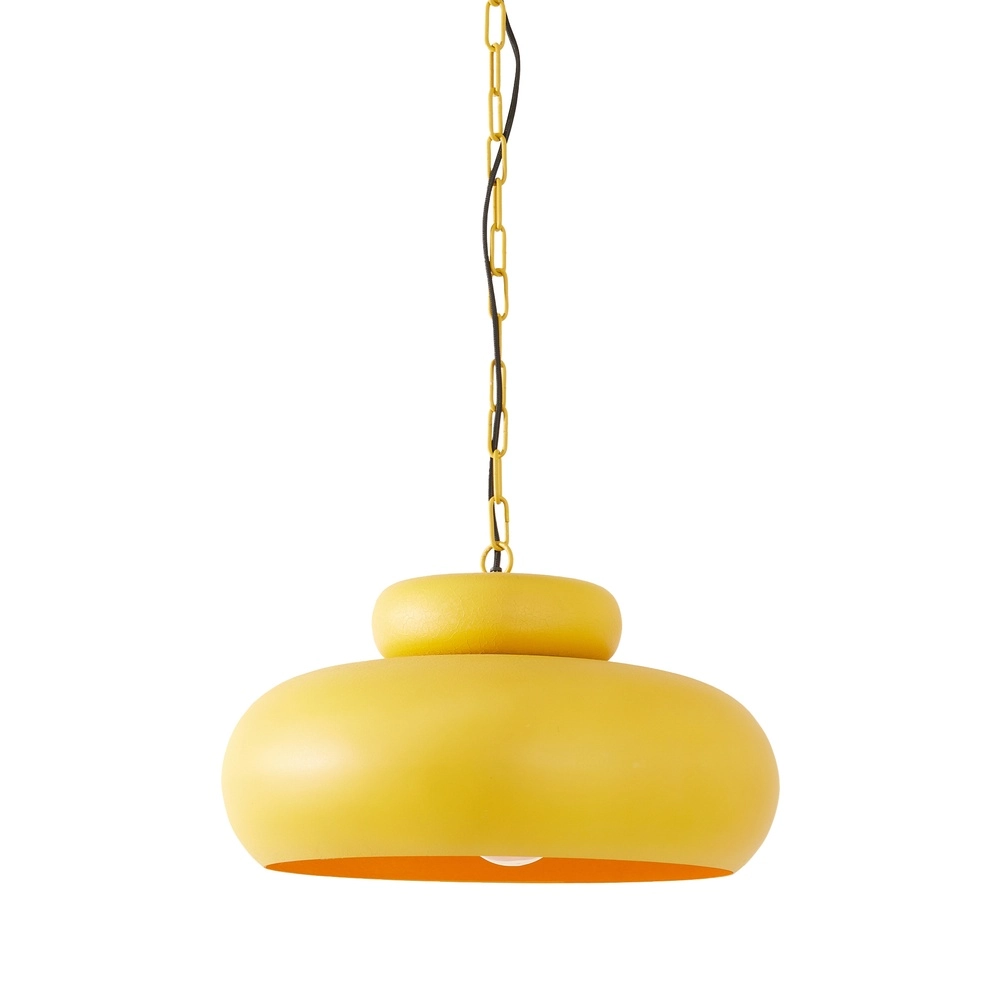 Hanglamp Neiva Ø 46cm - okergeel - 1x E27 Light & Living 8717807807931