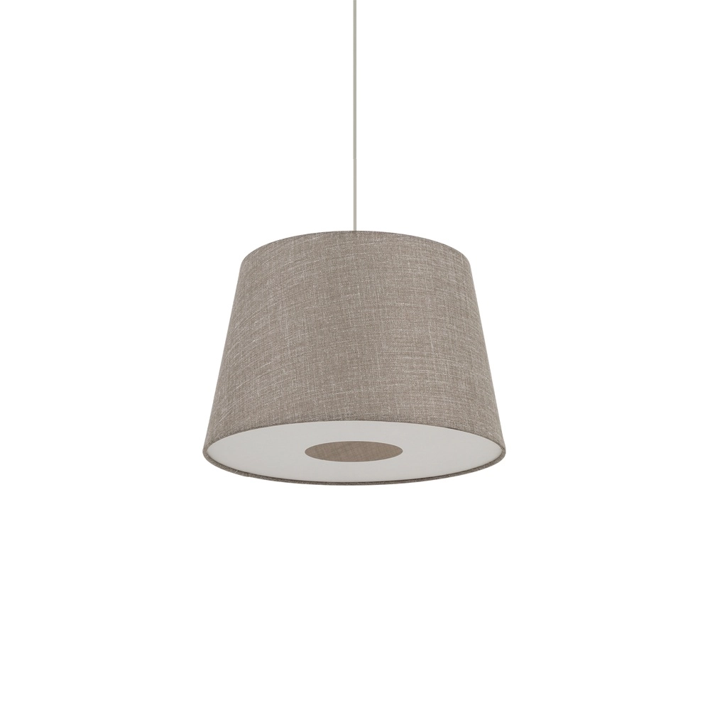 Hanglamp Tutoia zand bruin Ø 46cm Lyora 5903139116824