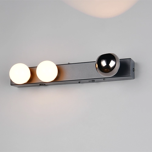 Wandlamp Arpino zwart 30cm