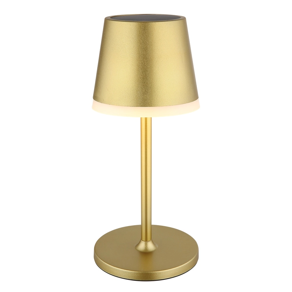 Solar tafellampje Vannieso goud Globo 9007371484355