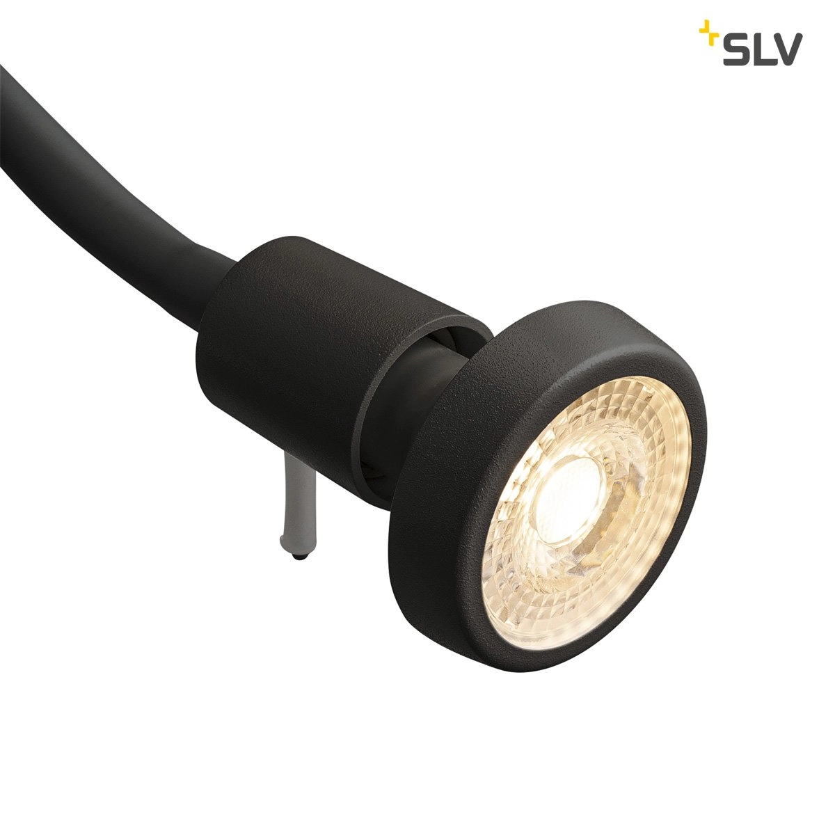 Flexibele leeslamp Dio Flex zwart SLV 4024163228329