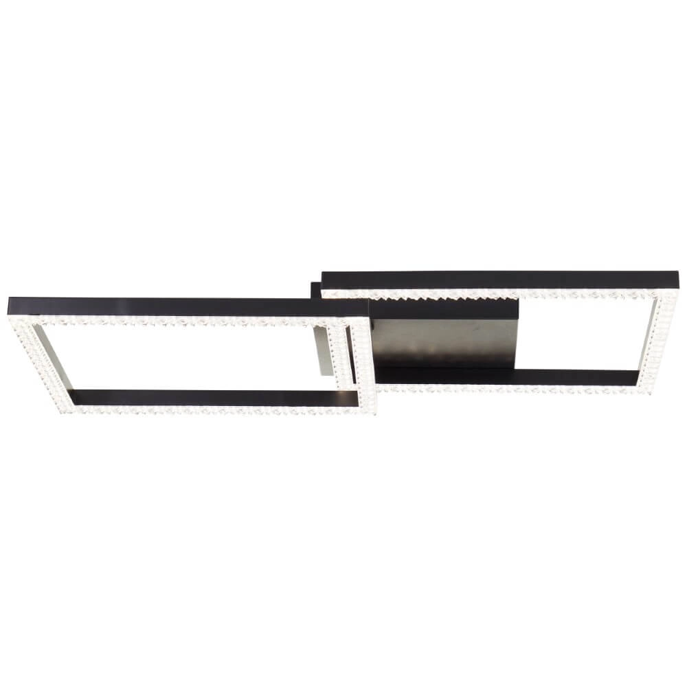Zwarte plafondlamp Ranni 2700lm Brilliant 4004353442131