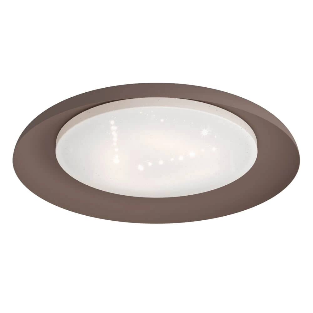 Mokka plafondlamp Penjamo Ø 46,5cm