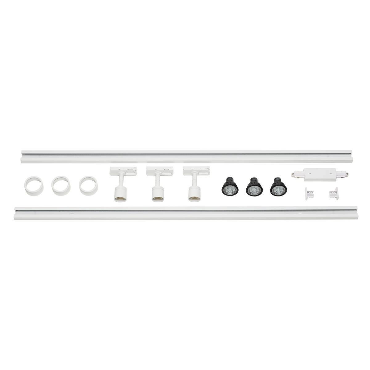 1-Fase Rail Set wit SLV 4024163141154
