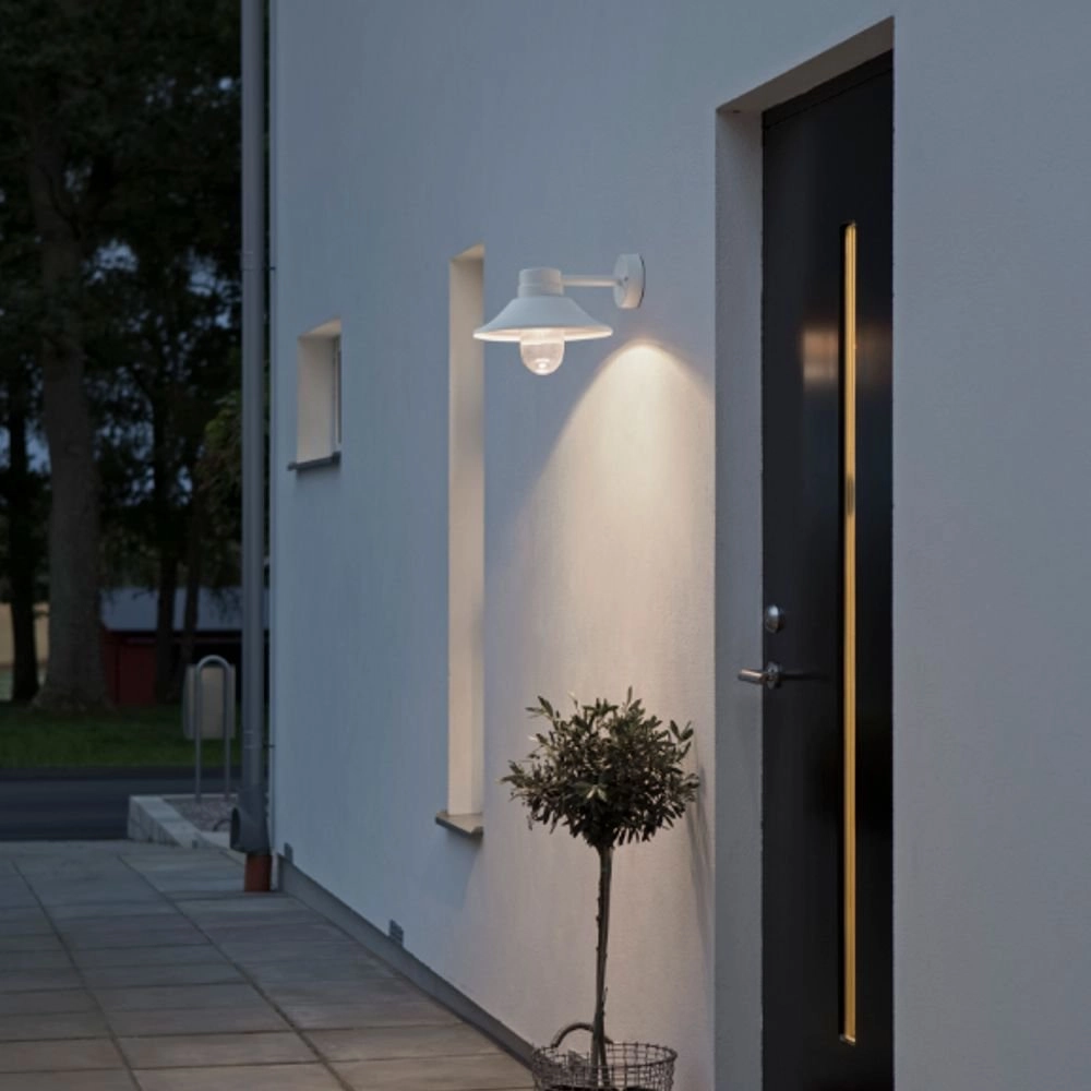 Led buitenlamp Vega 8w - 3000K mat wit KonstSmide 7318304122506