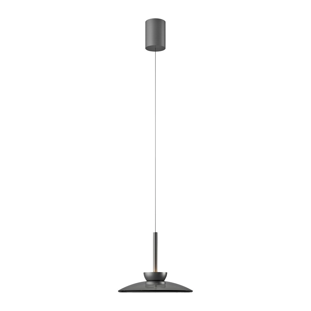 Hanglamp Ø 32cm Pure Moon met smoke glas Paul Neuhaus 4012248386293