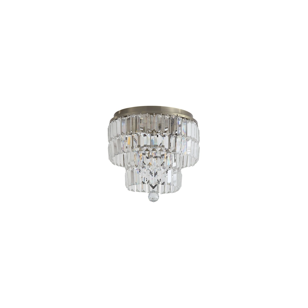 Plafondlamp Empire antiek messing Ø 34cm Searchlight 5053423303864