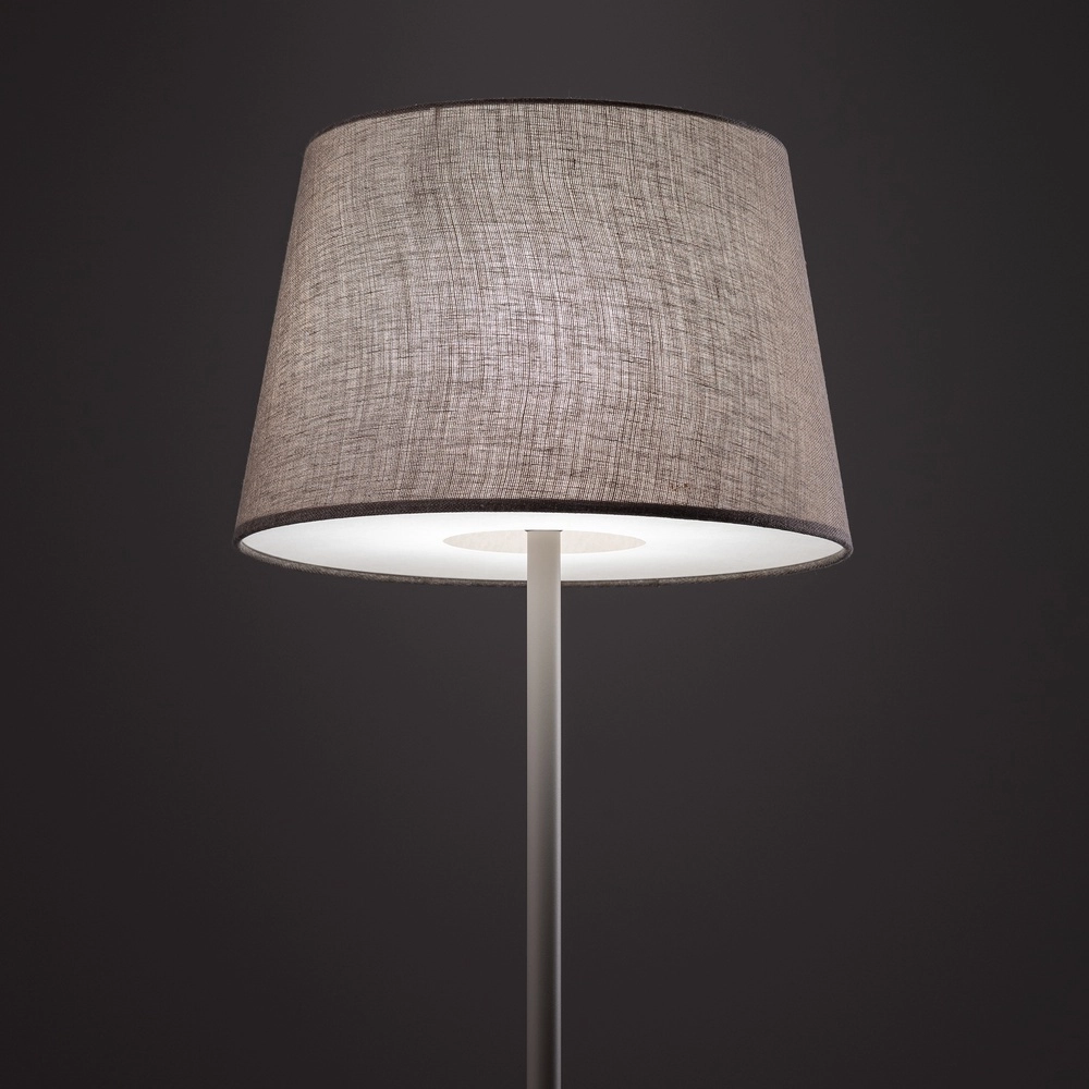 Vloerlamp Tutoia zand bruin Ø 46cm Lyora 5903139116831