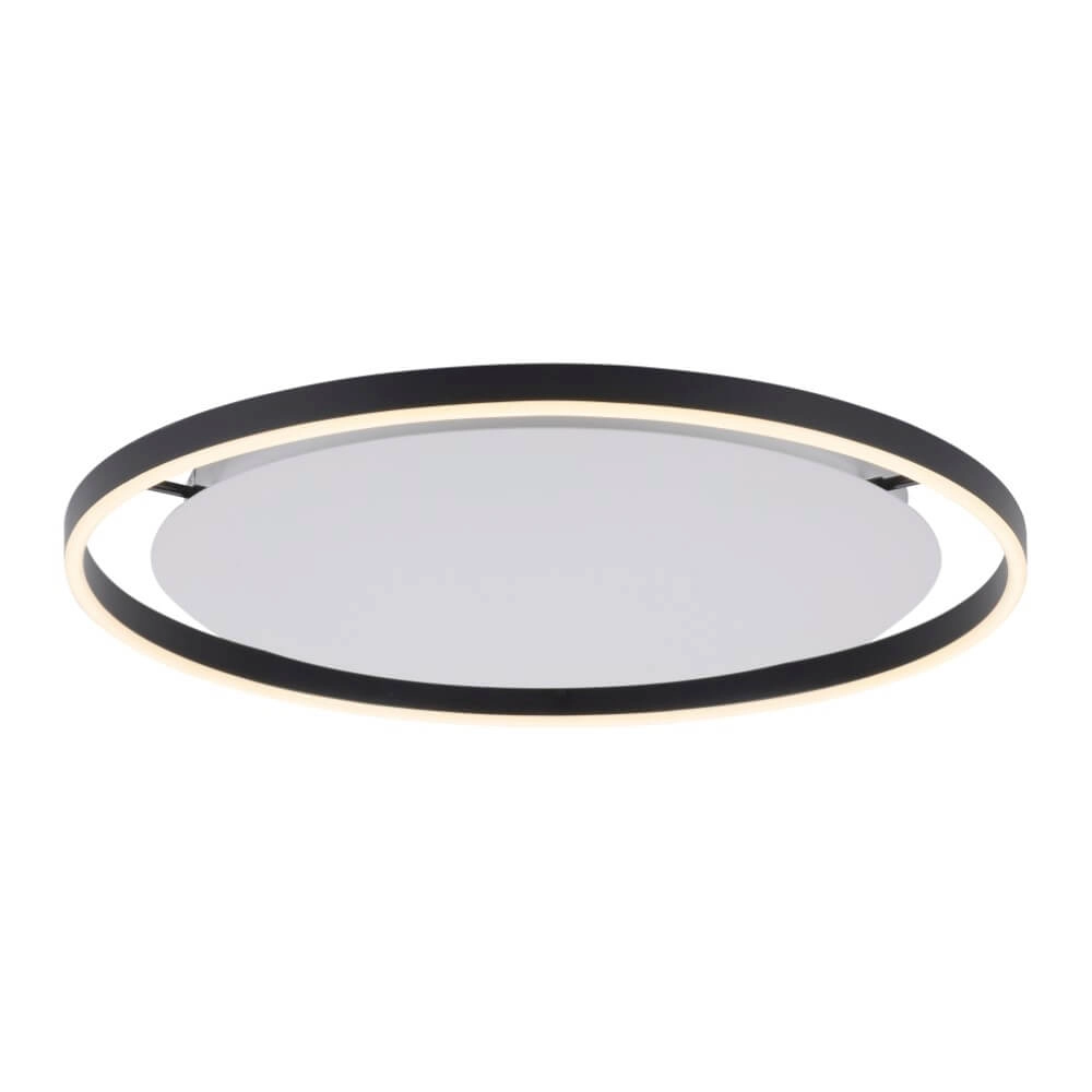 Plafondlamp Ritus zwart Ø 58,5cm