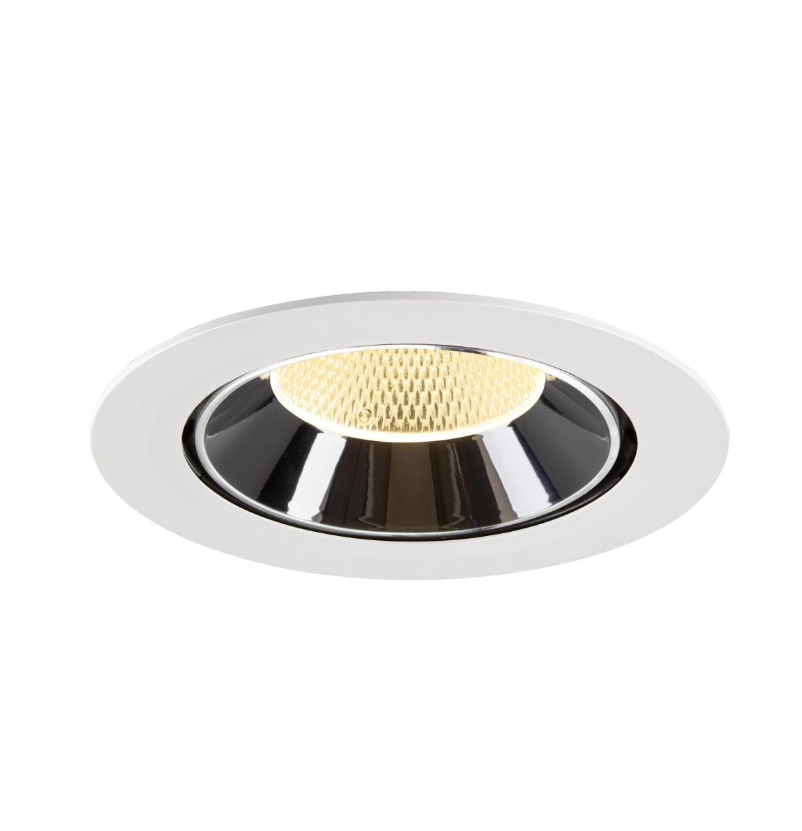 Inbouwspot Numinos Gimble XL wit/chroom 3000K - 20gr SLV 4024163308618