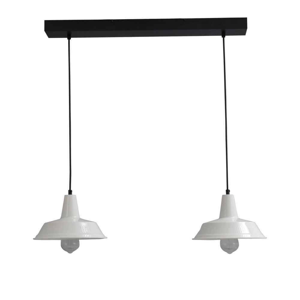 Eetkamerlamp Industria 2x25 Vintage