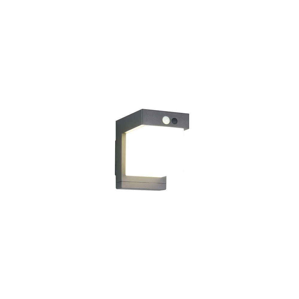 Design wandlamp Colombo zwart met sensor