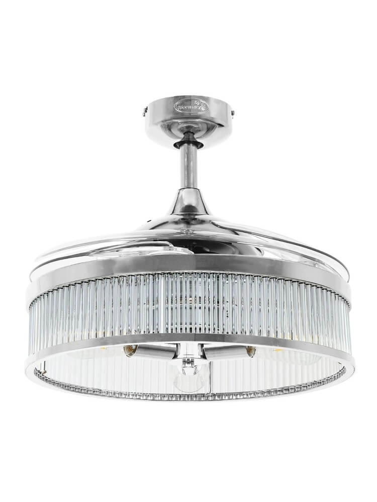 Chrome plafondventilator Fanway Corbelle Ø 122cm Beacon 9333509144007