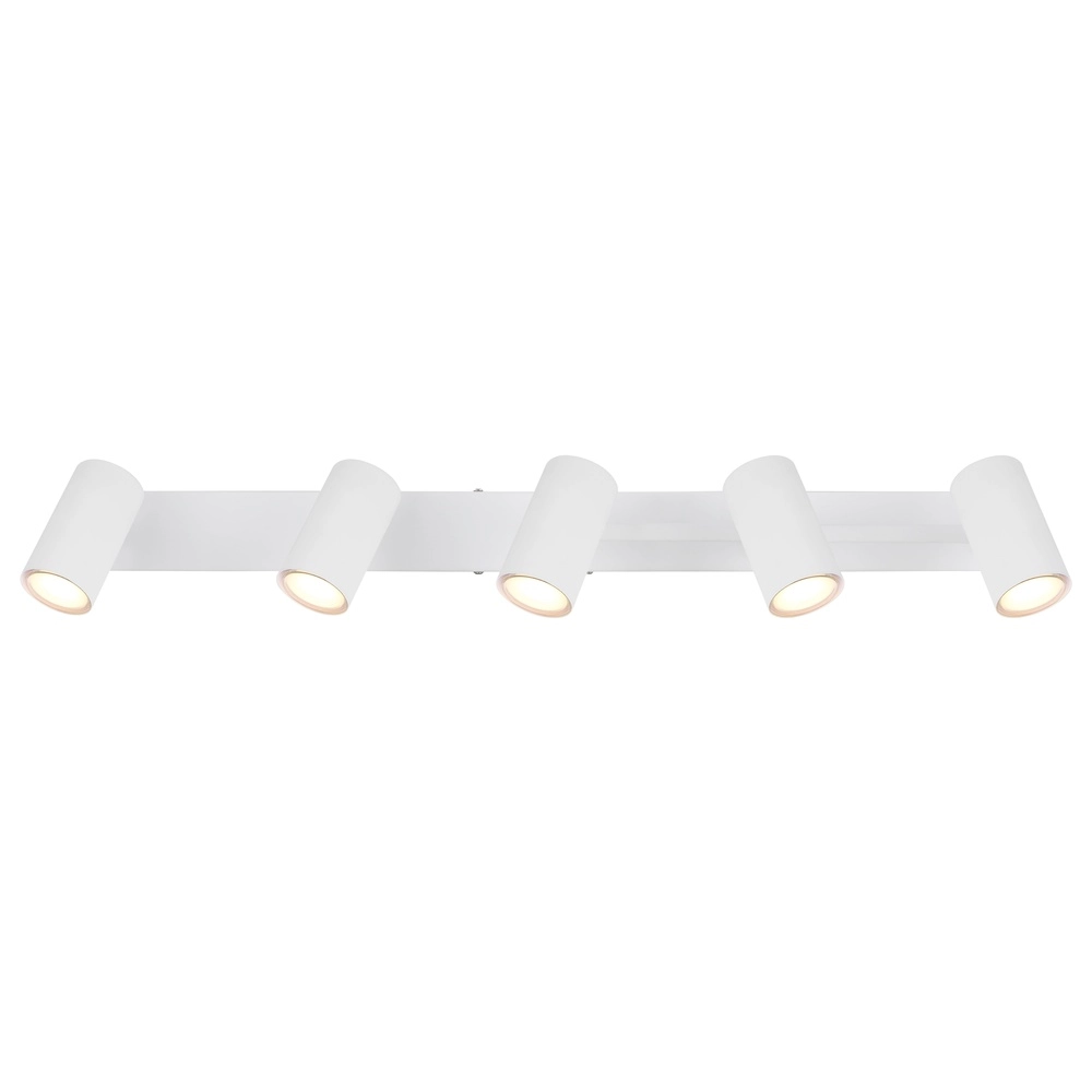 Plafondlamp 5-lichts Robby wit Globo 9007371430581