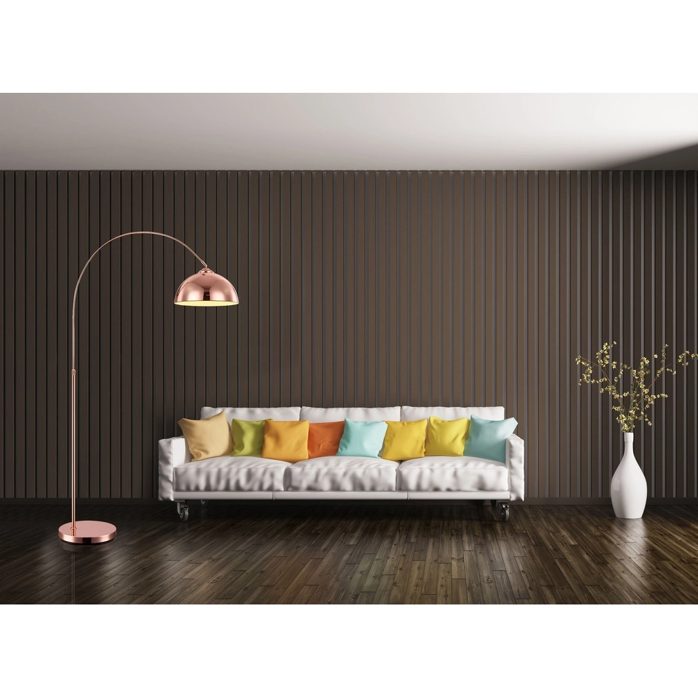 Koperen booglamp Newcastle design Globo 9007371308989