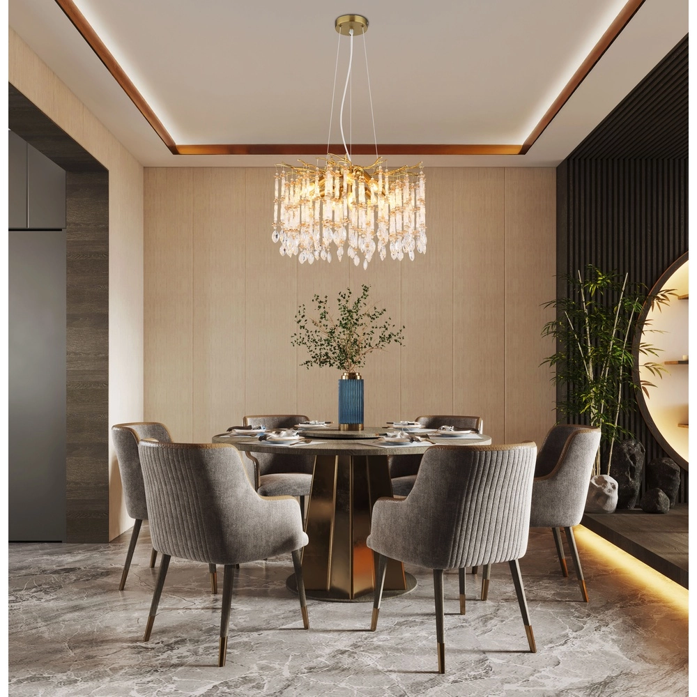Hanglamp Gloria Ø 60cm goud Globo 9007371569984