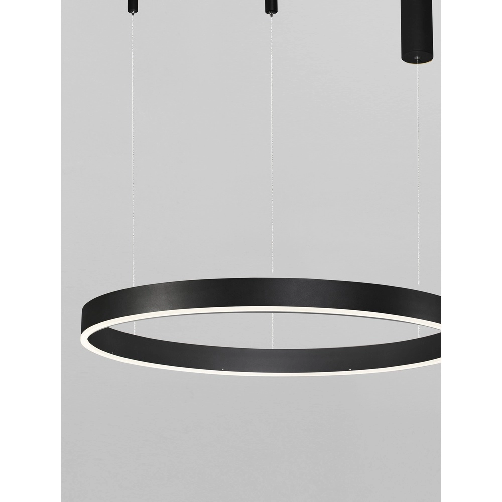 Hanglamp Motif zwart Ø 100cm 2700-6500K Lyora 5212017443656