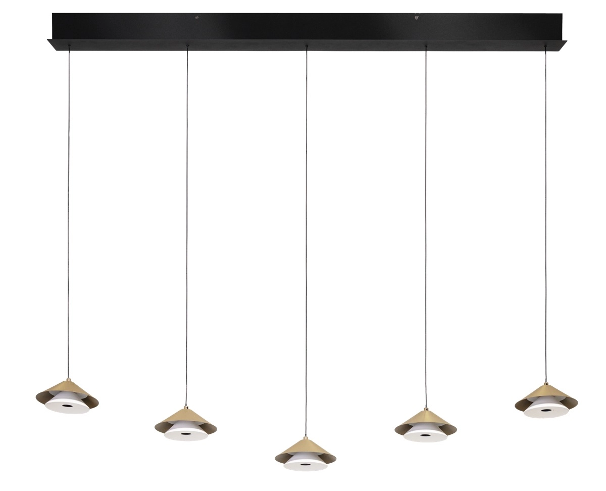 Eetkamer led hanglamp Jens 5x led