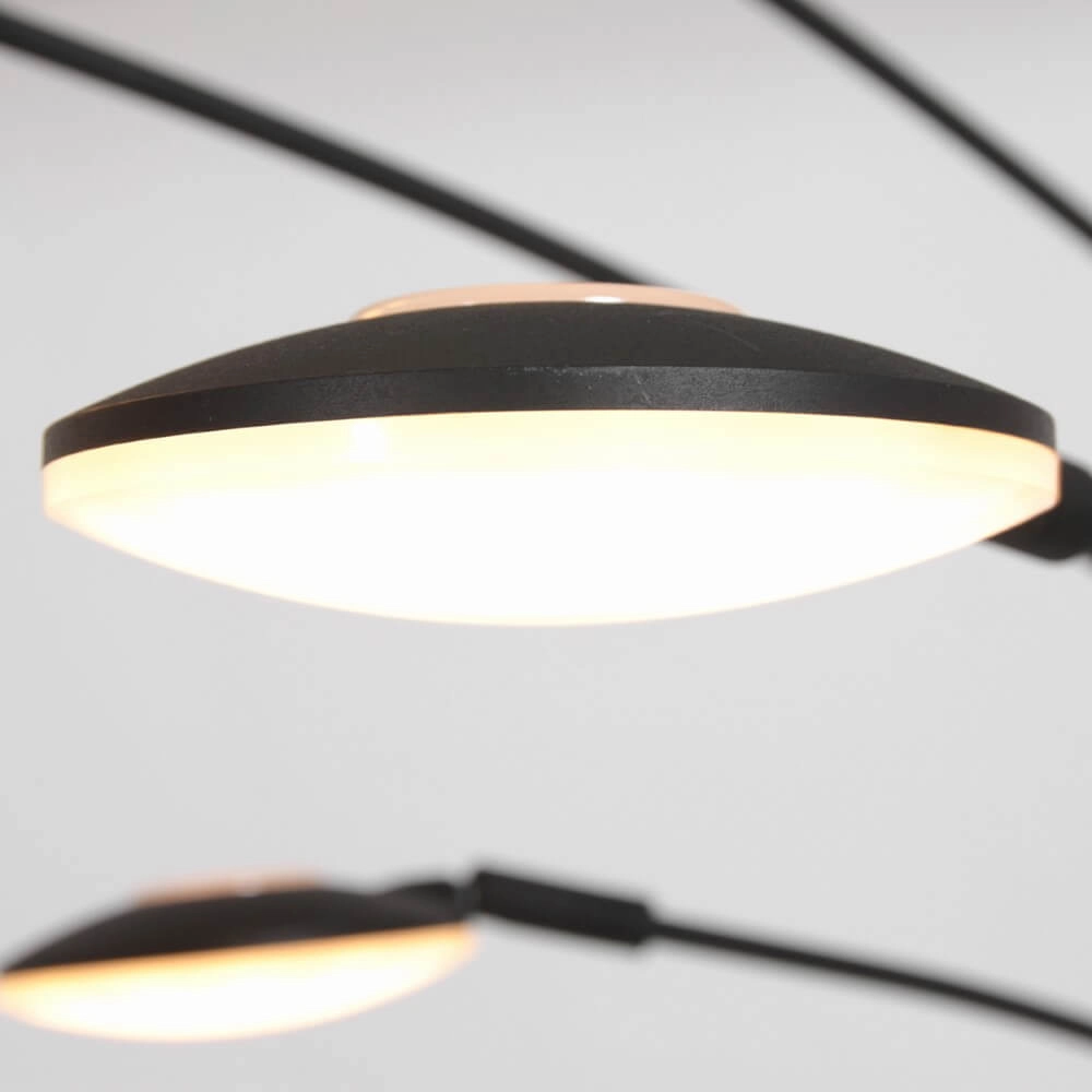 Led leeslamp Synna zwart Steinhauer 8712746153026