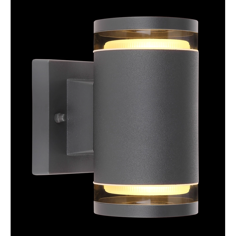 Moderne wandlamp Alcala antraciet Globo 9007371395583