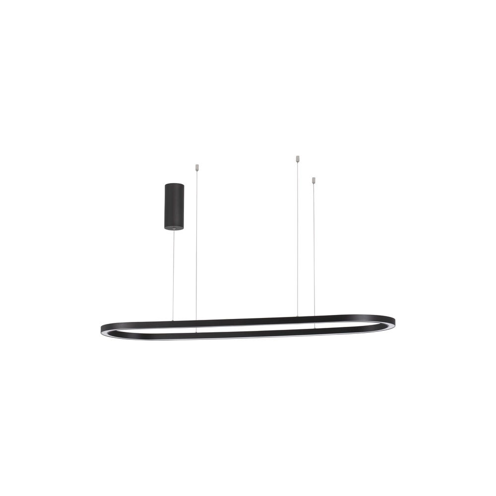 Ovale hanglamp Cuppe zwart Lyora 5212017438492