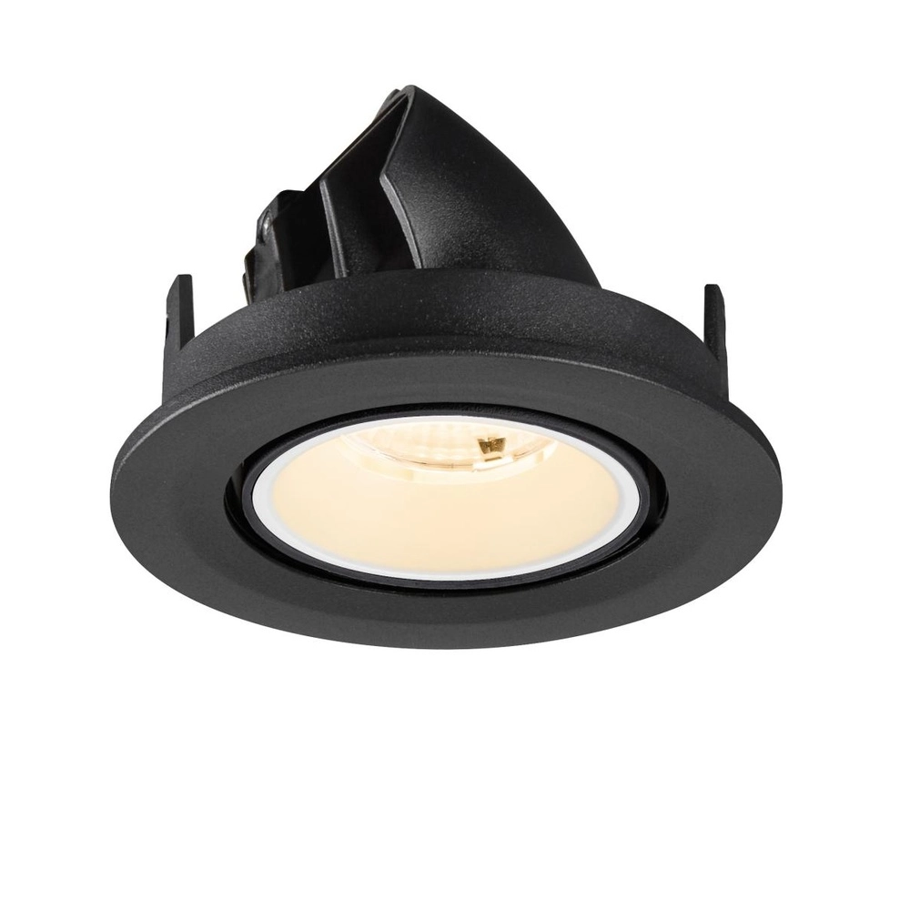 Inbouwspot Numinos Gimble S zwart/wit 2700K - 55gr SLV 4024163313681