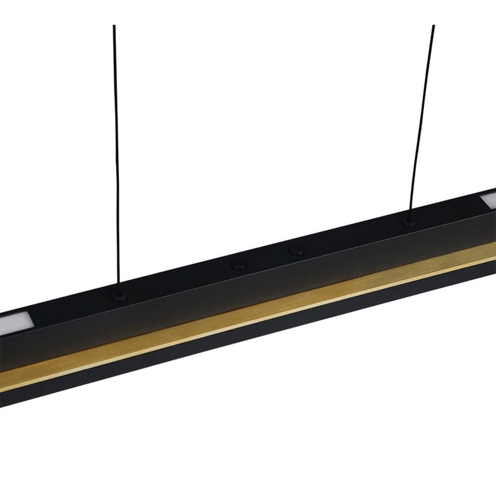 Design hanglamp Emerson zwart Trio 4017807642841