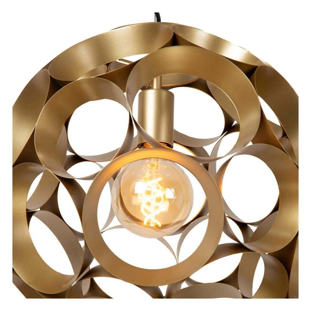 Unieke hanglamp Hannelore Ø 40cm goud Lucide 5411212106230