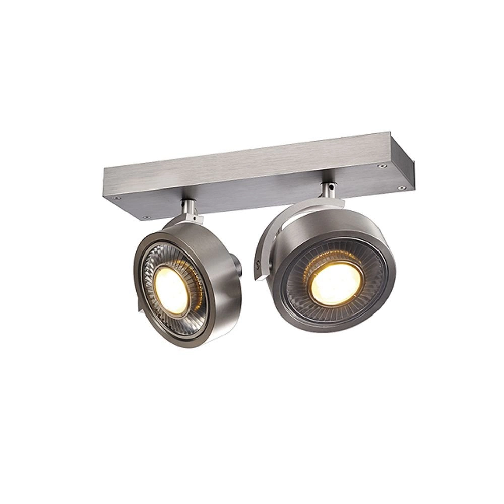 Spot Kalu 2 QPAR111 2-lichts metaalgrijs SLV 4024163142434