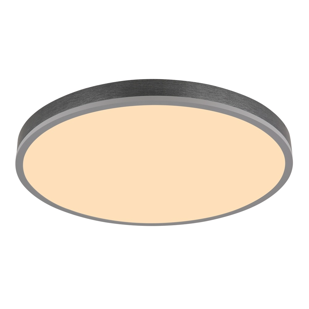 Design plafondlamp Doro Ø 60cm zilvergrijs Globo 9007371528554