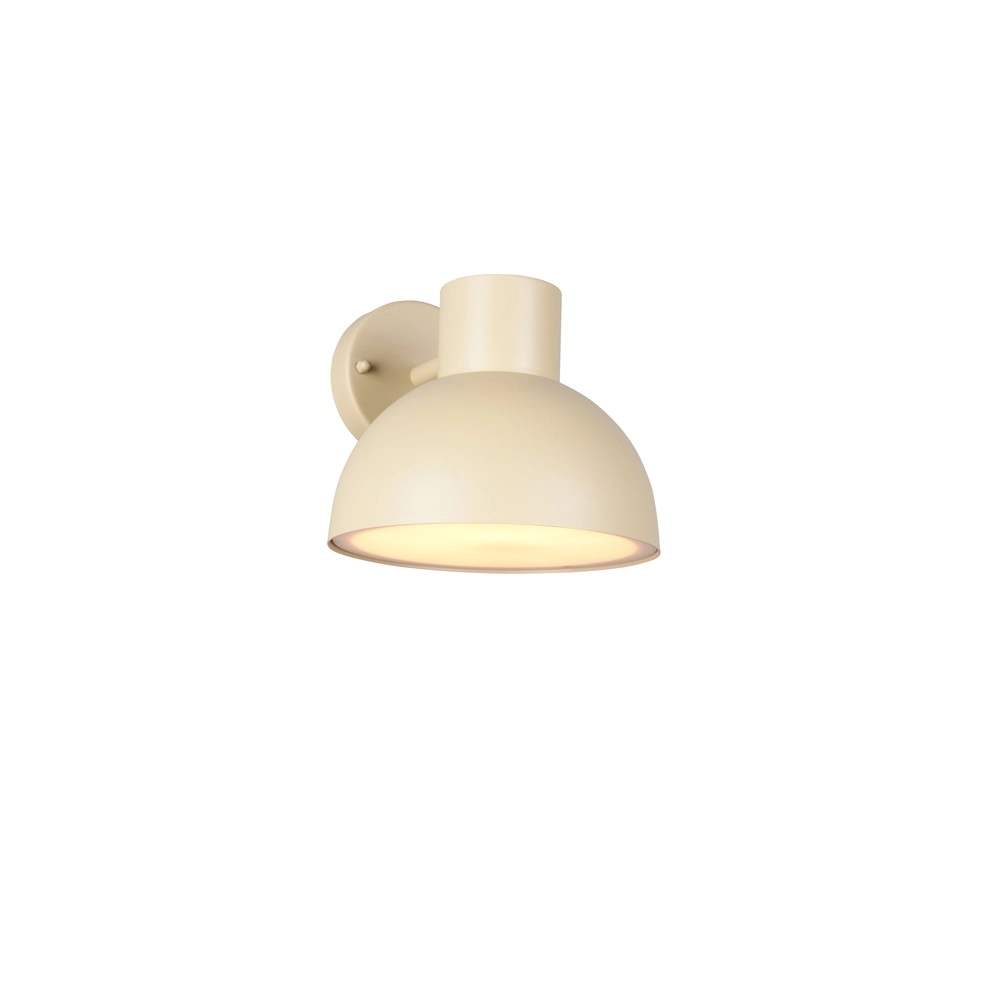 Design wandlampje Elbe zand bruin