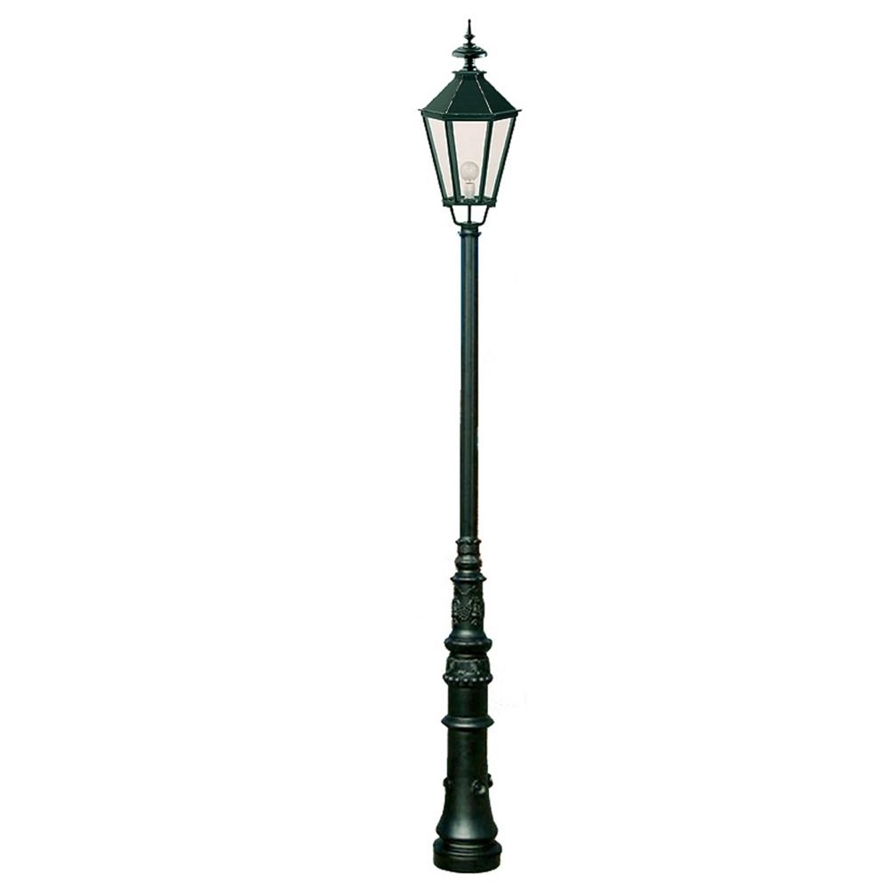 Nostalgische tuinlamp Gouda zwart