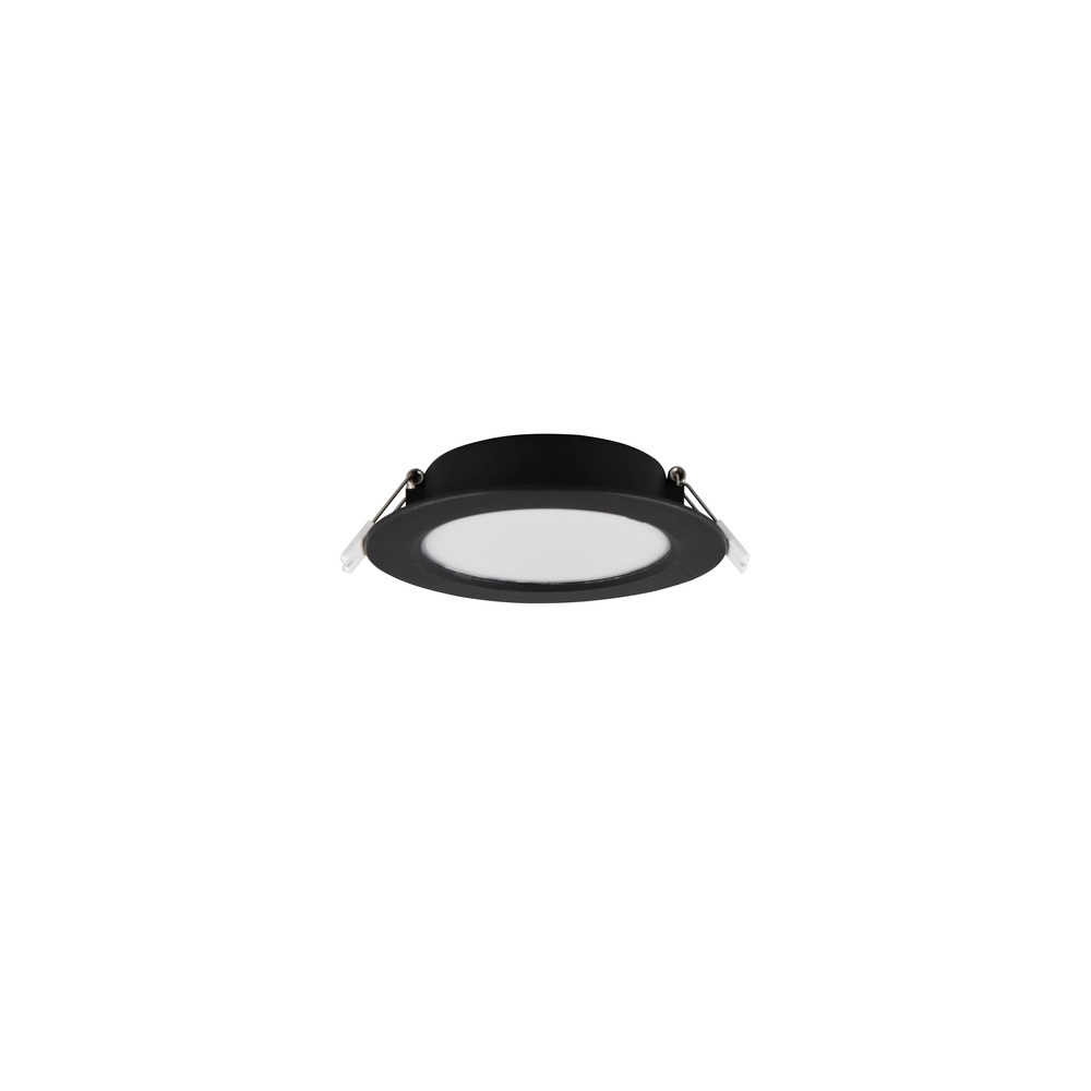 Inbouwspot Ural zwart Ø 12cm Trio 4017807711455