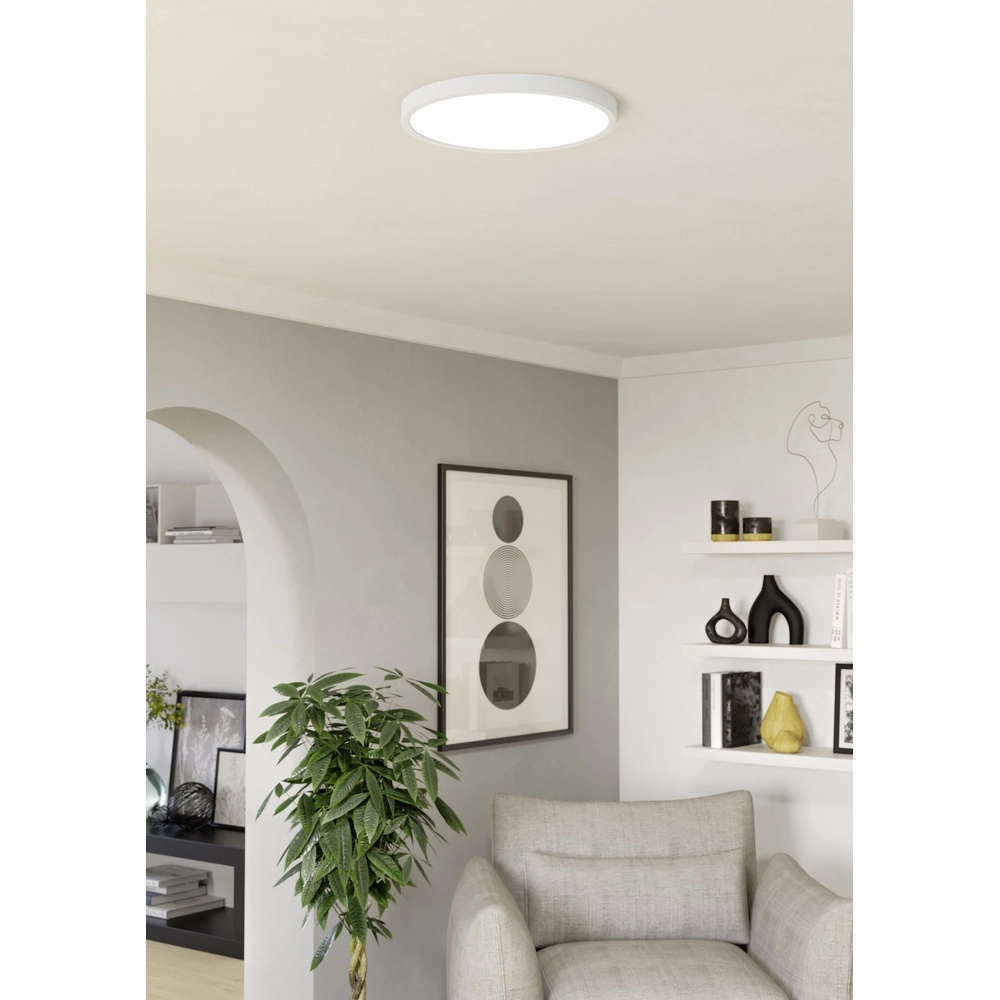 Zigbee plafondlamp Fueva 6-Z rond - wit - Ø 40cm Eglo 9008606330560