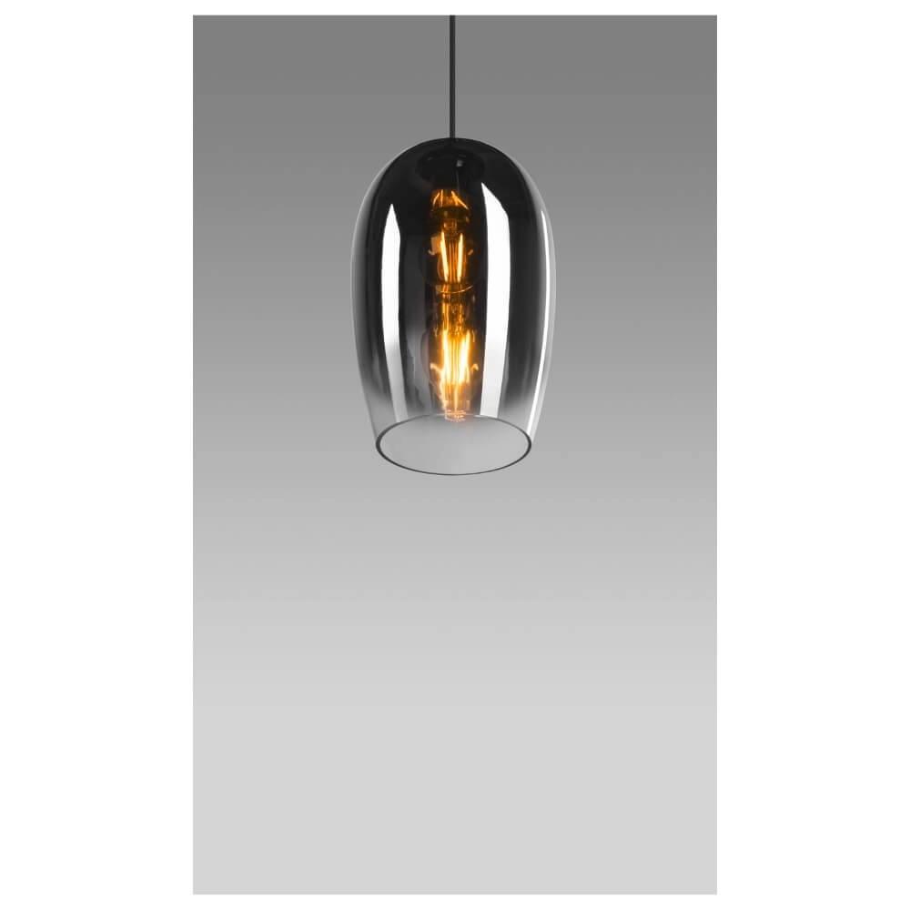 Glazen hanglamp Pantilo smoke glas - Ø 18cm SLV 4024163266420