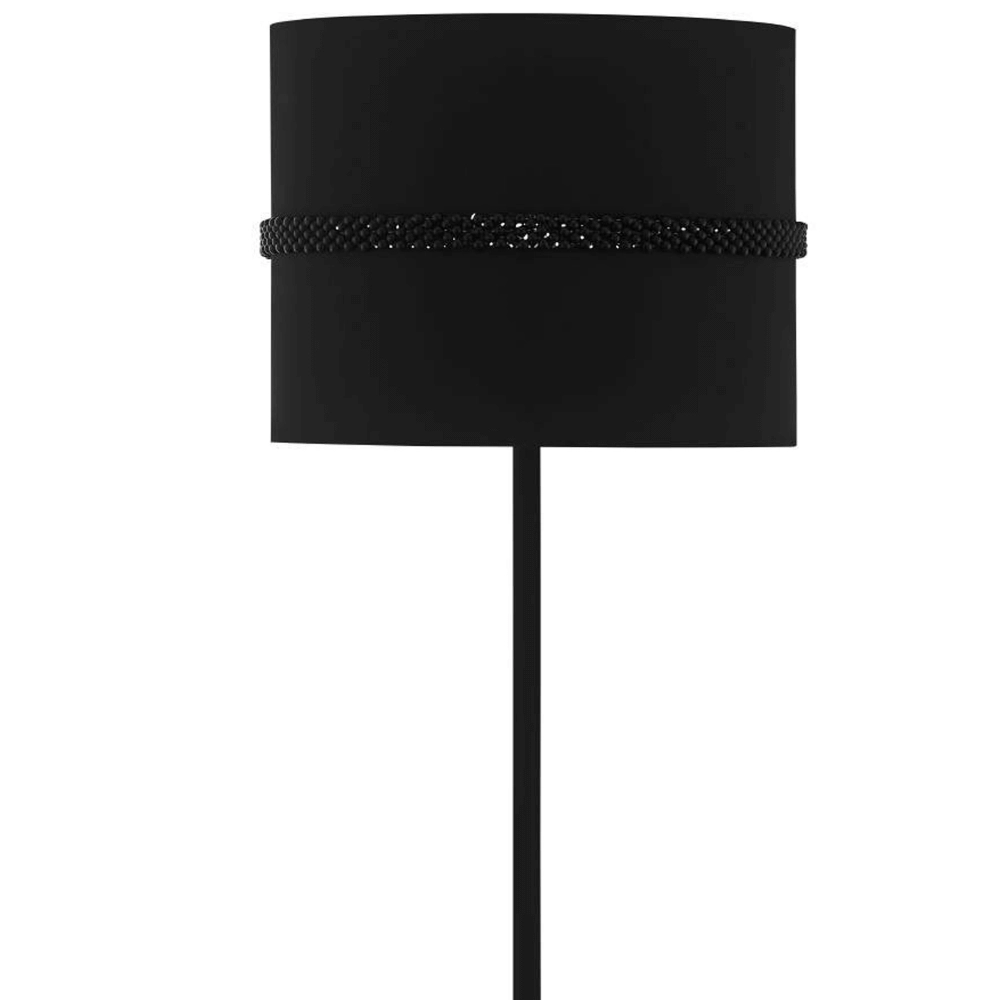 Zwarte vloerlamp Paraguaio Ø 36cm Stars of Light 9008606221035