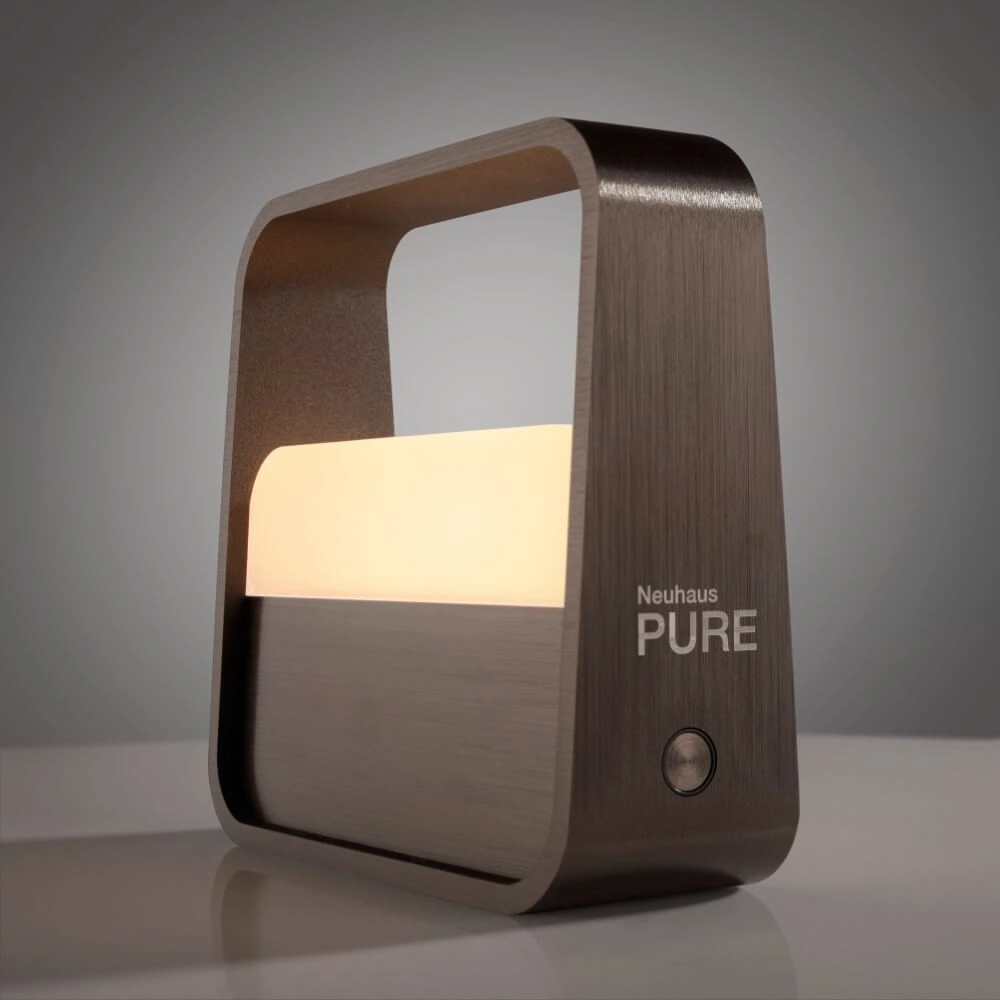 Design tafellamp Pure Go bruin Paul Neuhaus 4012248383384
