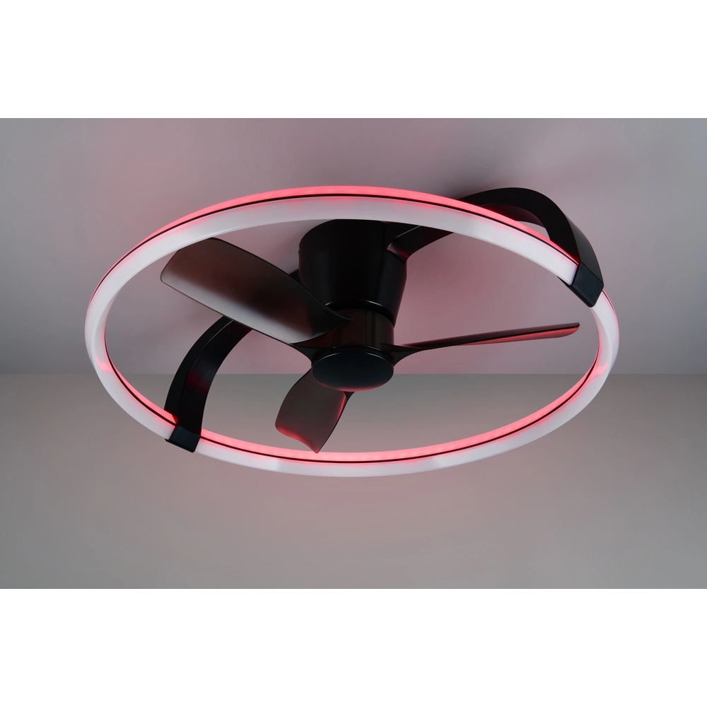 Smarthome ventilator Stockholm zwart Ø 73,5 Tuya Trio 4017807693133