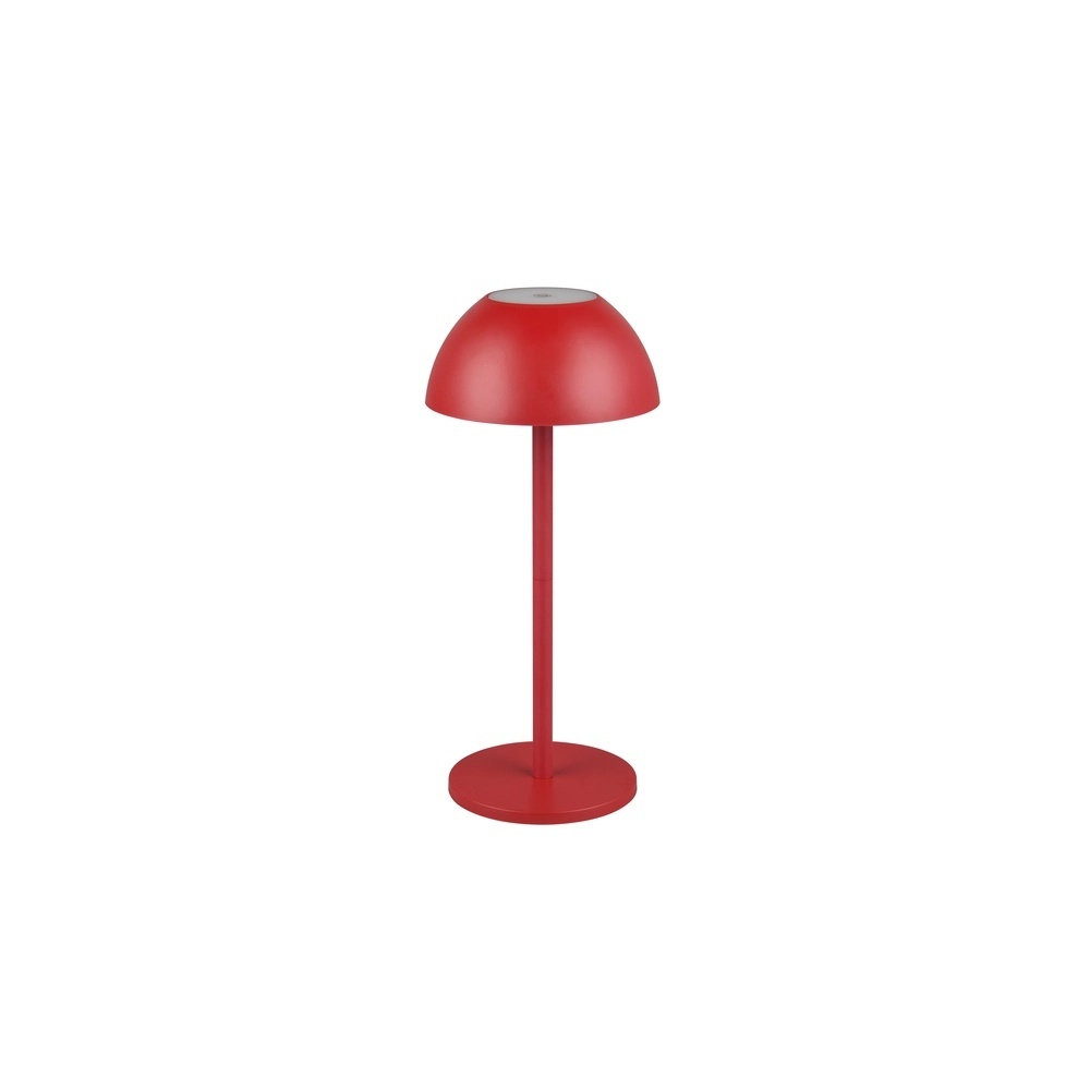 Tafellampje Ricardo rood Ø 13,5cm Trio 4017807601817
