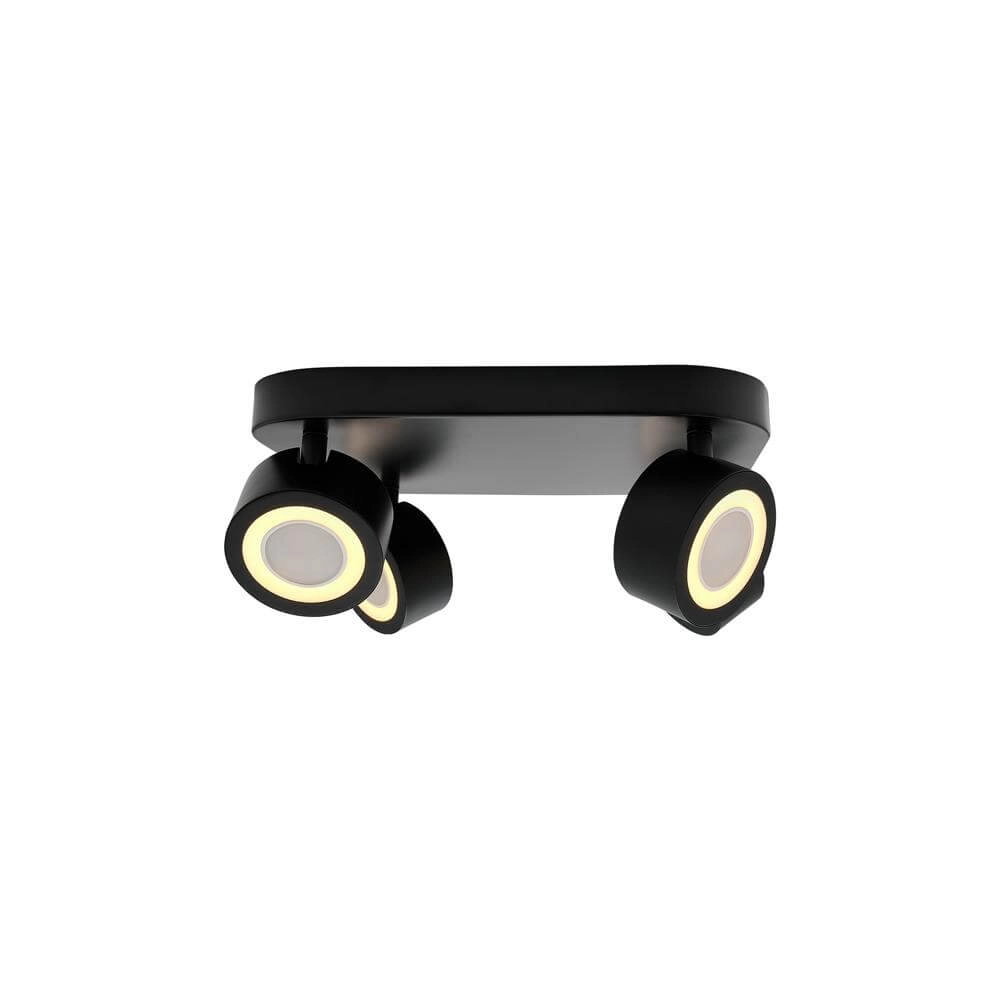 4-lichts plafondlamp Clyde zwart design Nordlux 5704924018435