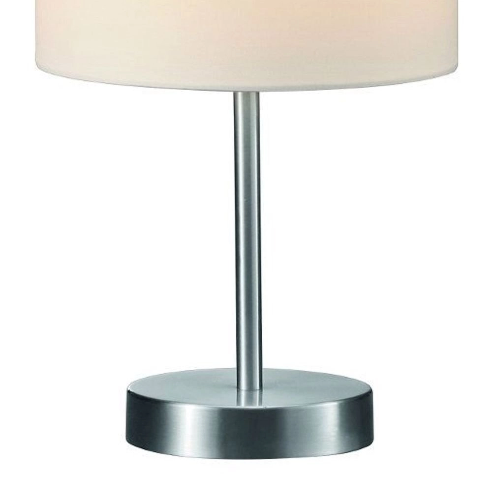 Lampenkap tafellamp Series 4611 met witte kap 20cm Trio 4017807246810