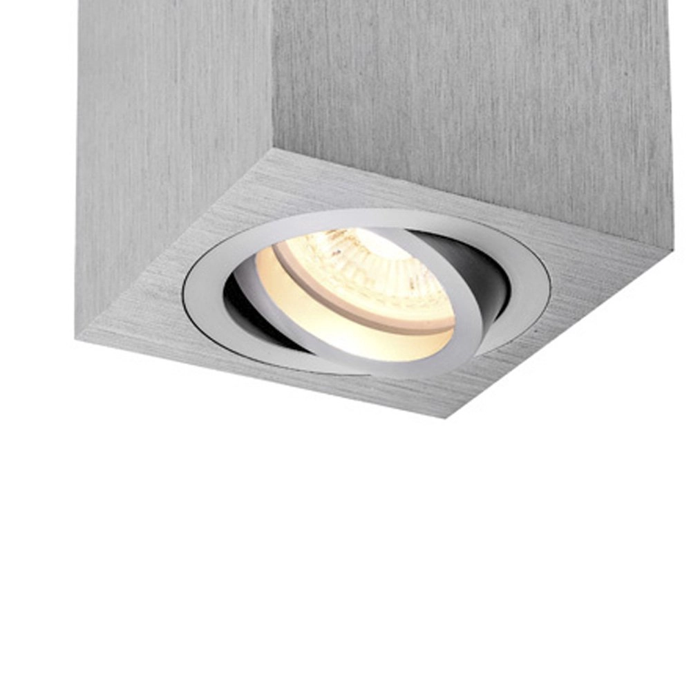 Plafondlamp Triledo GU10 8,5cm metaalgrijs SLV 4024163222259