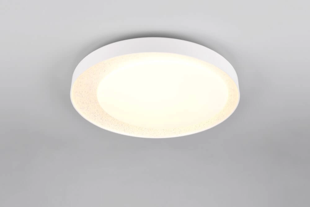 Mooie led plafonnière Aleta Ø 45cm - wit
