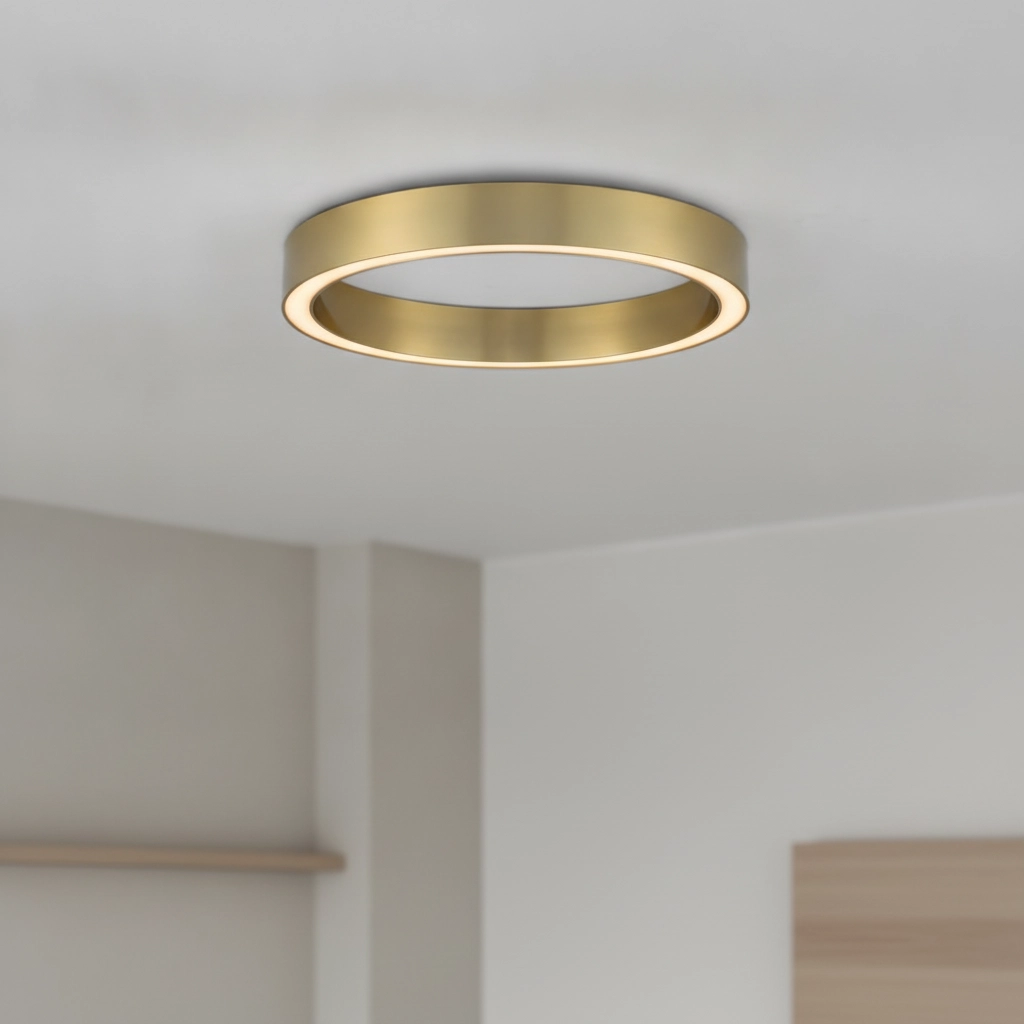 Design plafondlamp Sting goud Ø 60cm