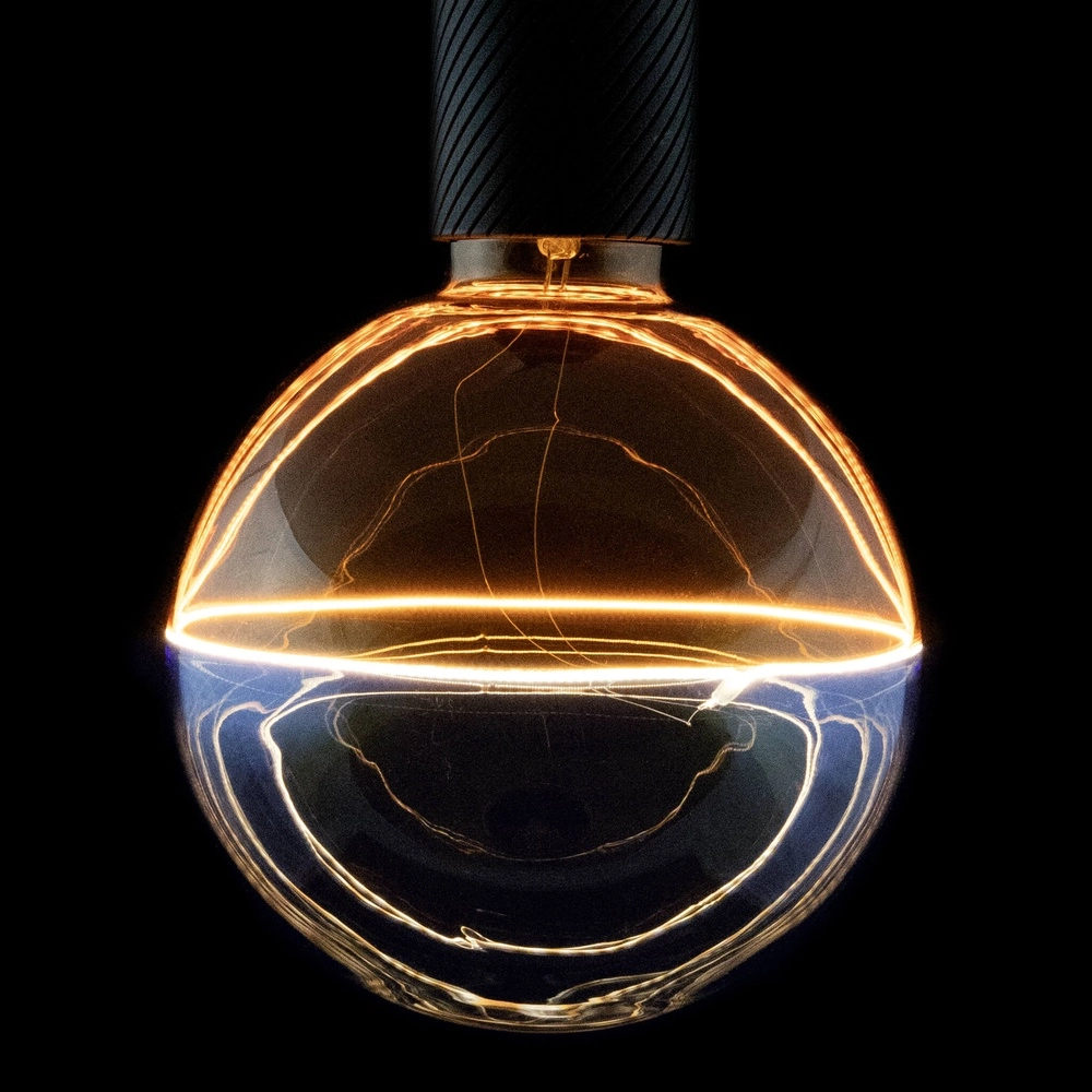 Lichtbron goud en blauw Illusion 6W - E27 - 260lm - 1900K - Ø 14,5cm