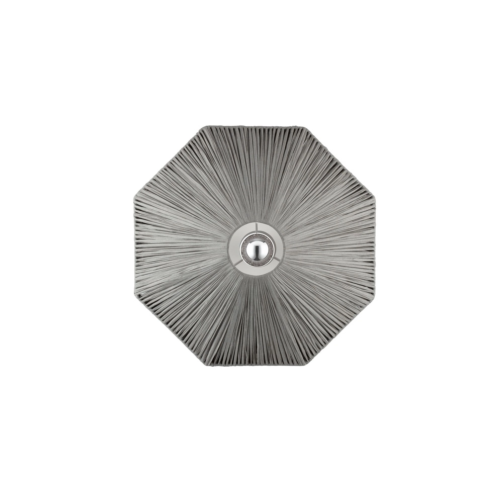 Wandlamp Elvio grijs Ø 45cm Lyora 5212017493897