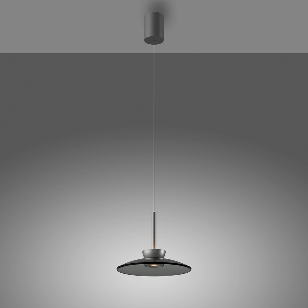 Hanglamp Ø 32cm Pure Moon met smoke glas Paul Neuhaus 4012248386293
