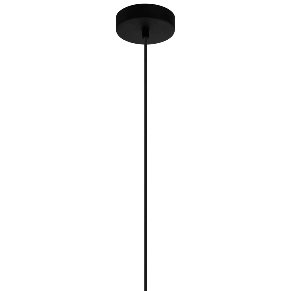 Zwart hanglampje Lobatia Eglo 9002759995317