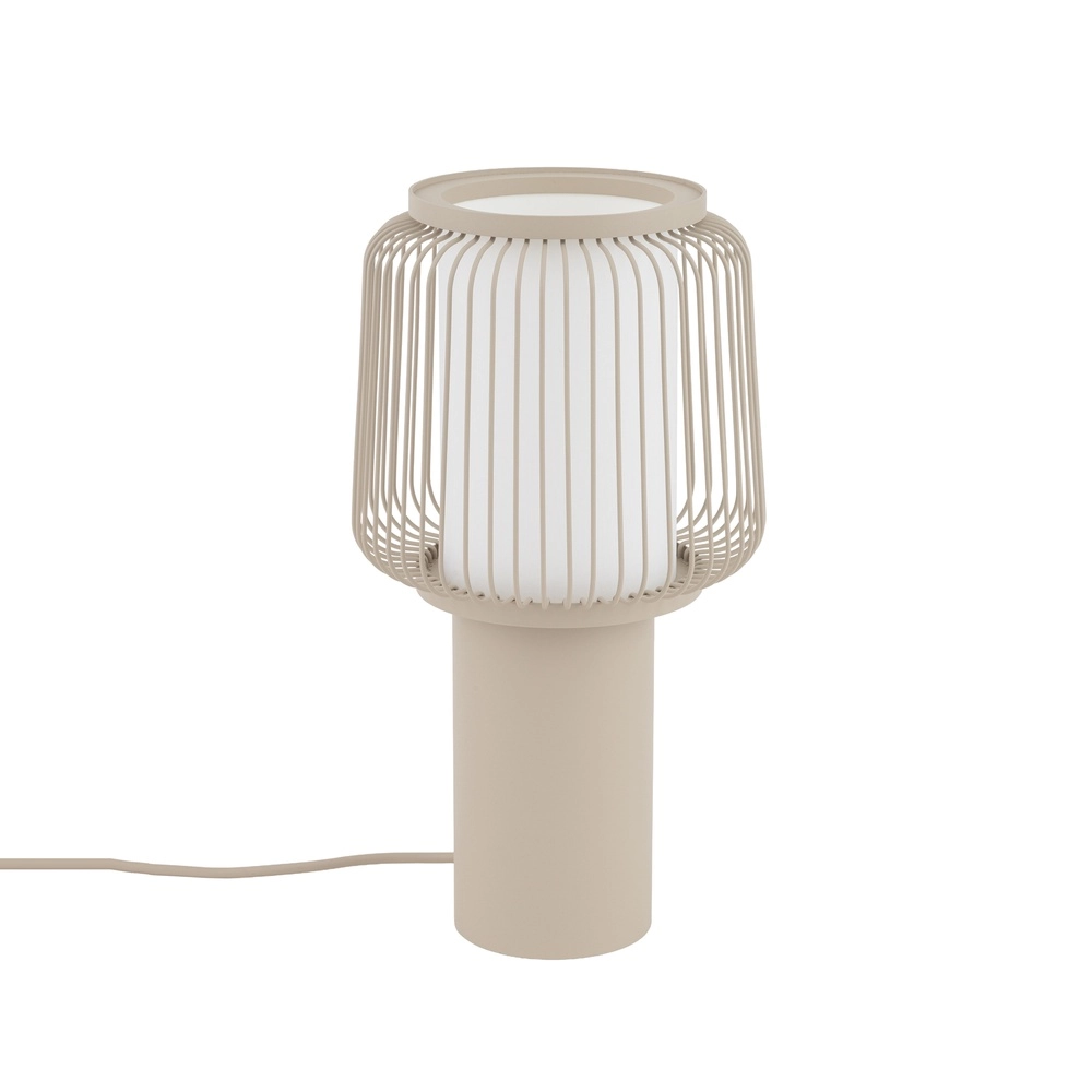 Tafellamp Nome Ø 18cm zand bruin Lyora 5903139122528